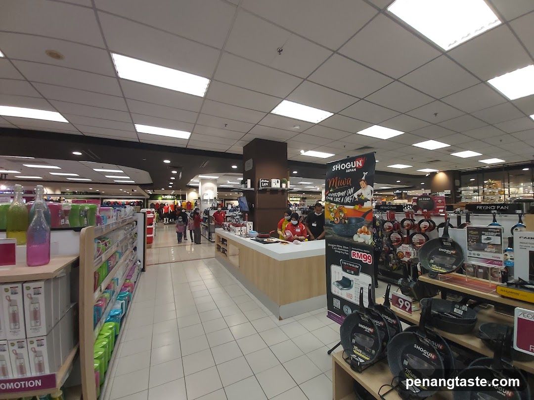 Interior of a retail store