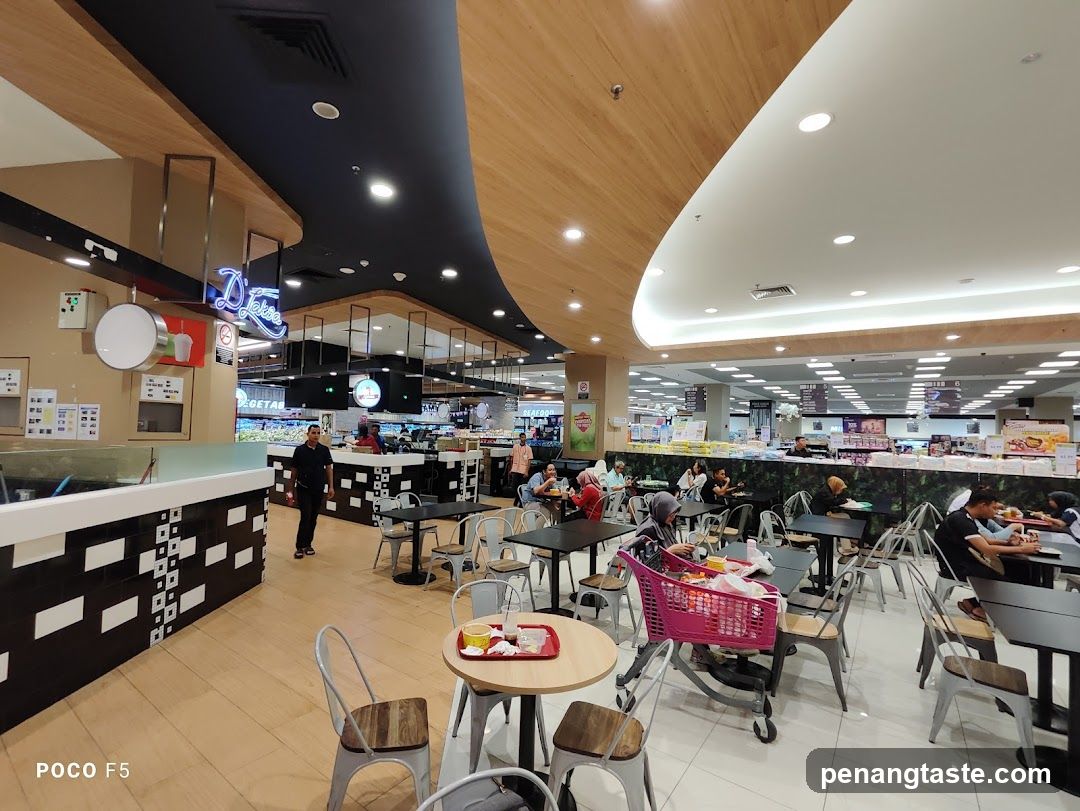 Food court interior
