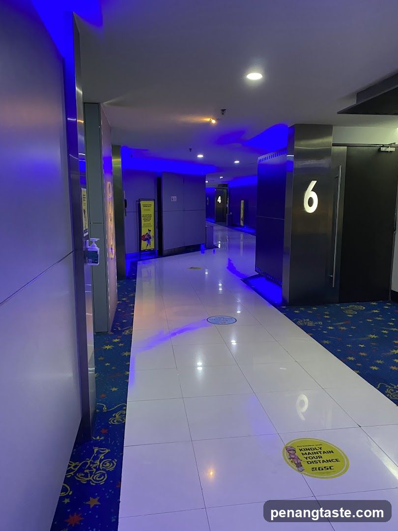 Cinema Hall Corridor