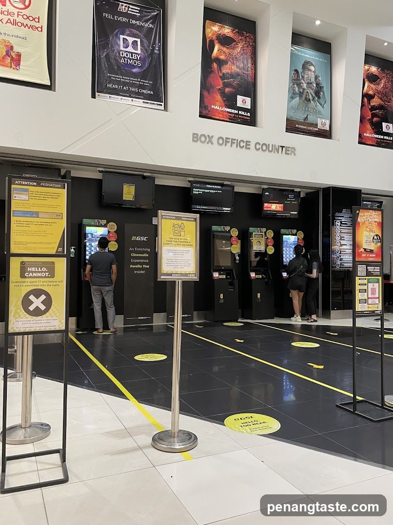 Cinema Box Office Area