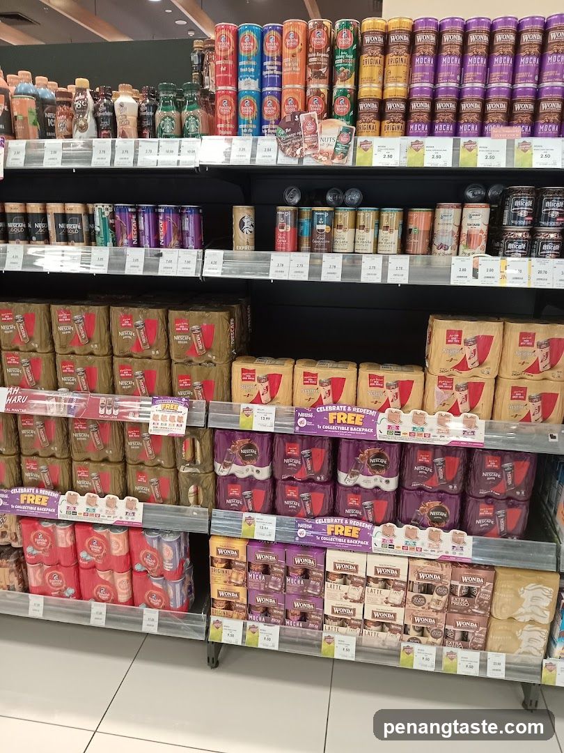 Supermarket Coffee Section