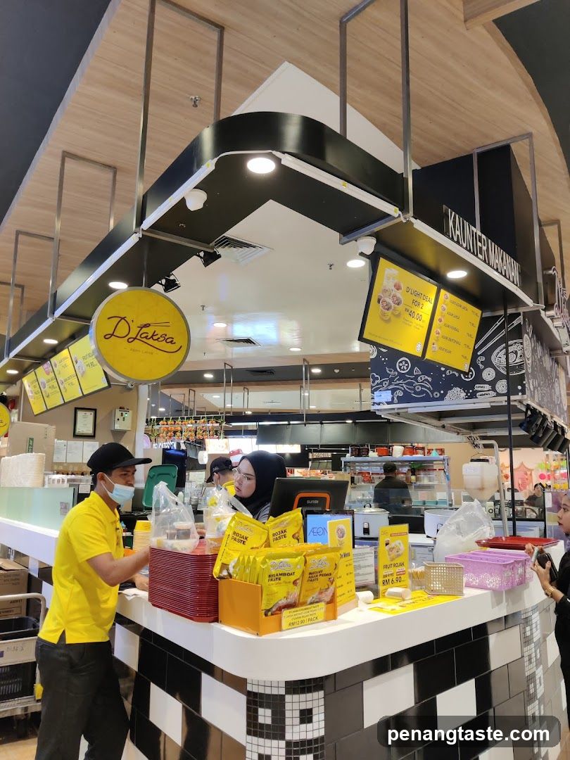 D'Jaxa Food Stall Interior