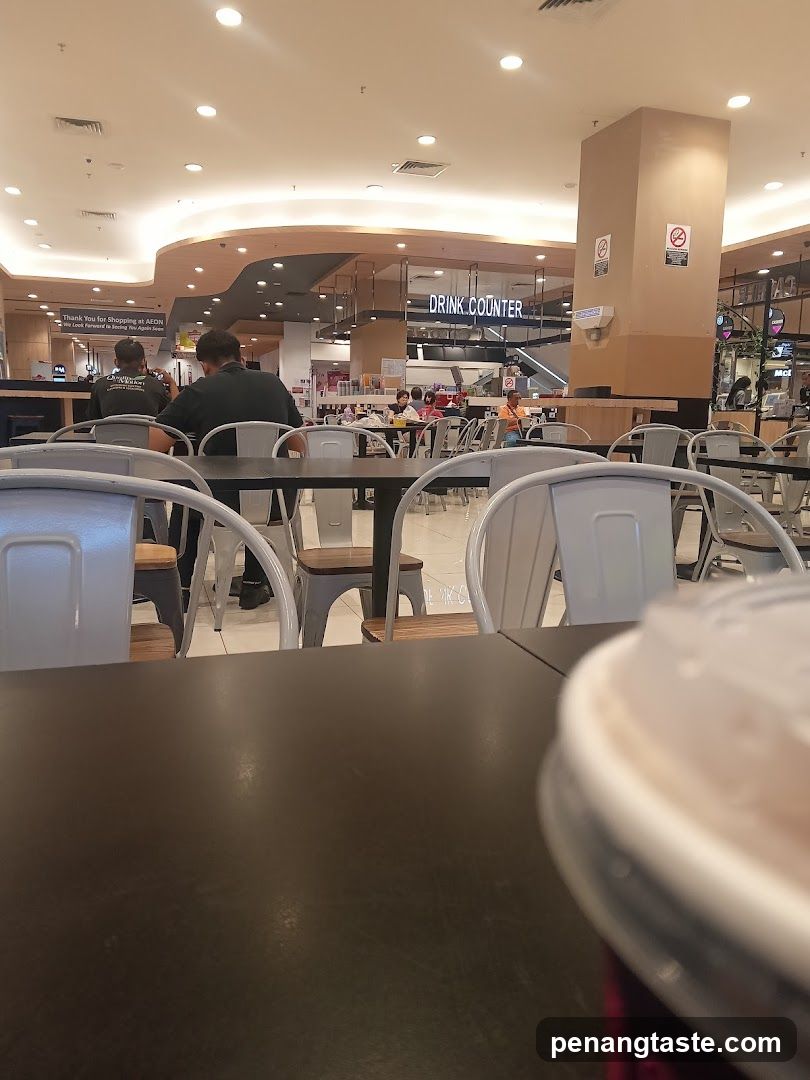 Food court interior