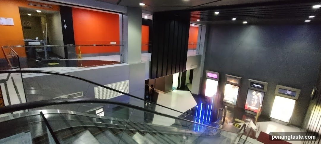 Interior of a multi-level commercial building