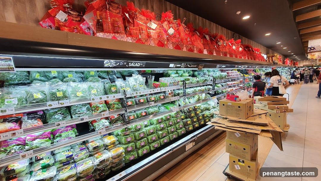 Supermarket Interior - Salad Section