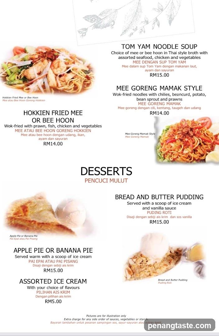 Restaurant Menu