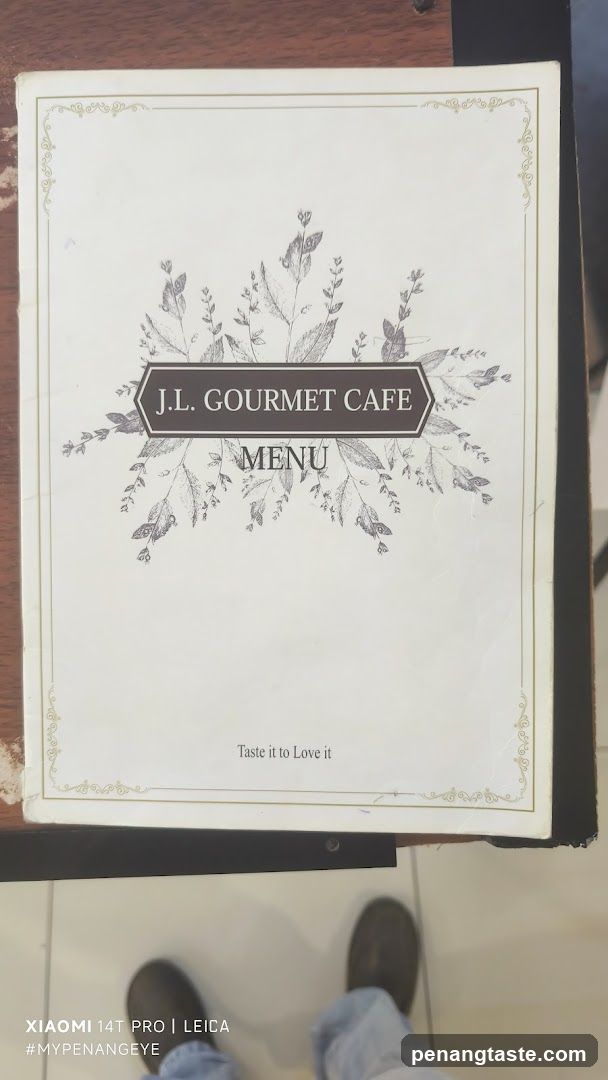 J.L. Gourmet Cafe Menu
