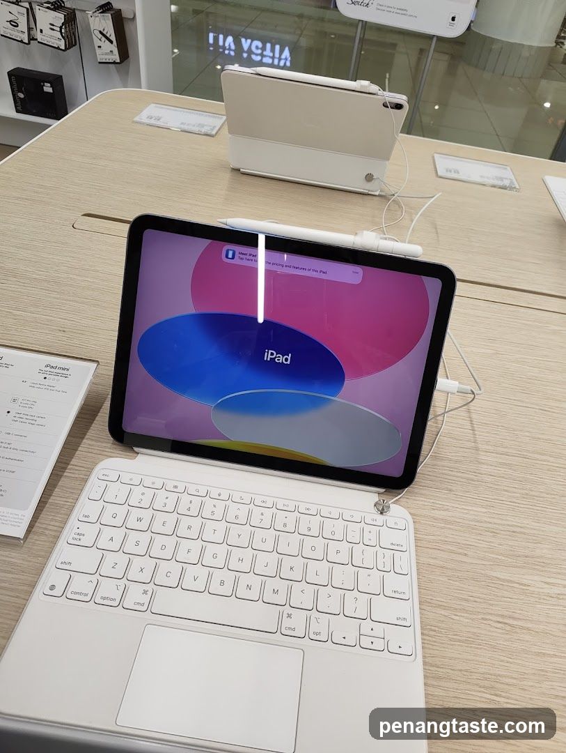 iPad Display in Store