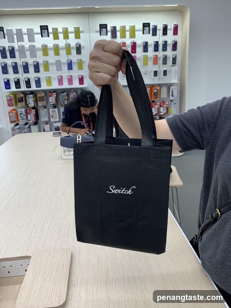 Inside a retail store