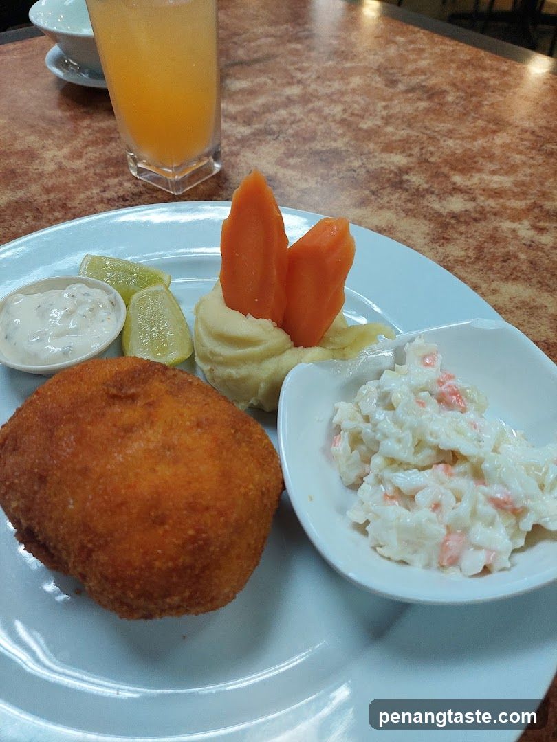 Food Plate on Counter