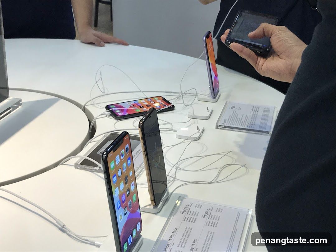 iPhone Display Area