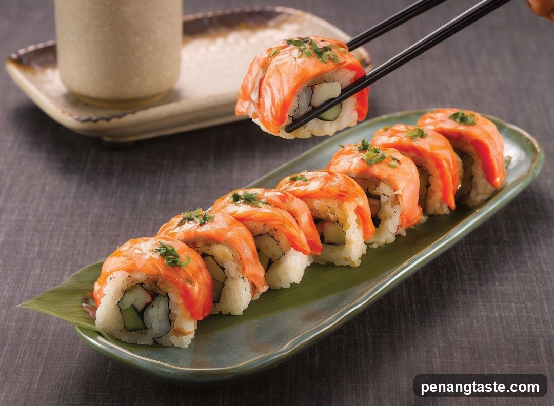 Sushi Roll Presentation