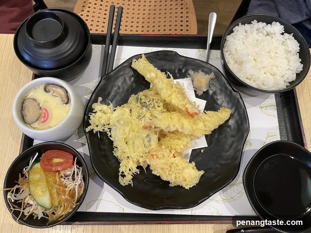 Food Tray with Japanese Dishes