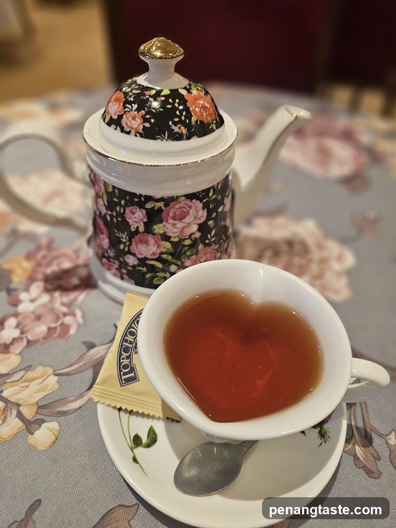 Tea Set on Table