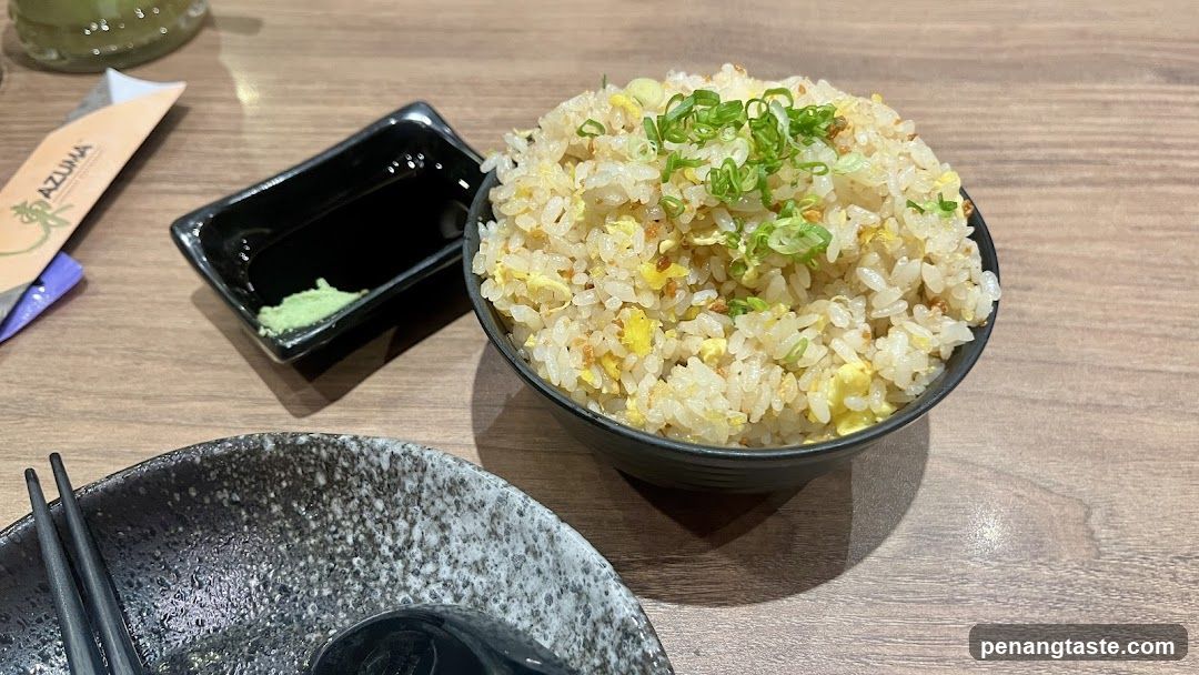 Table Setting with Fried Rice