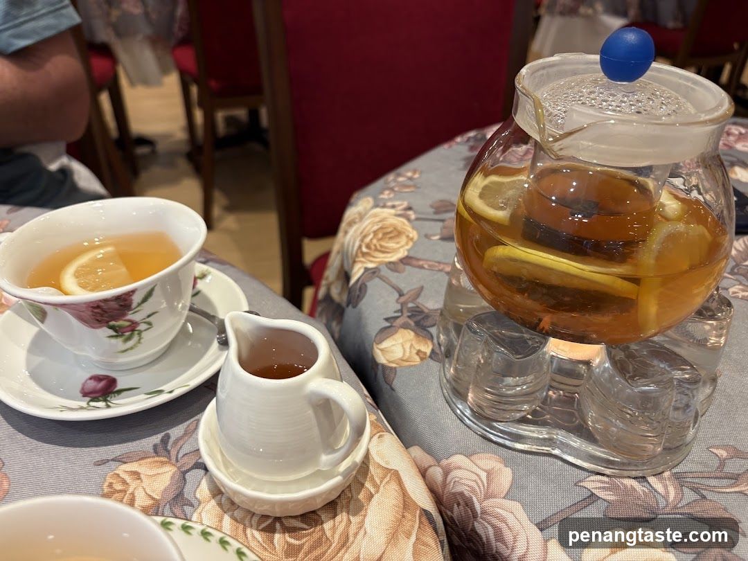 Tea Set on Table