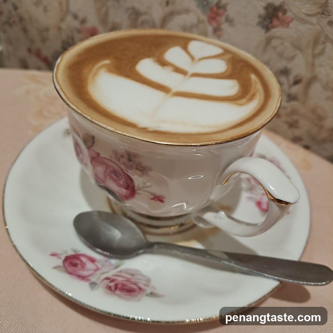 Café Interior Scene