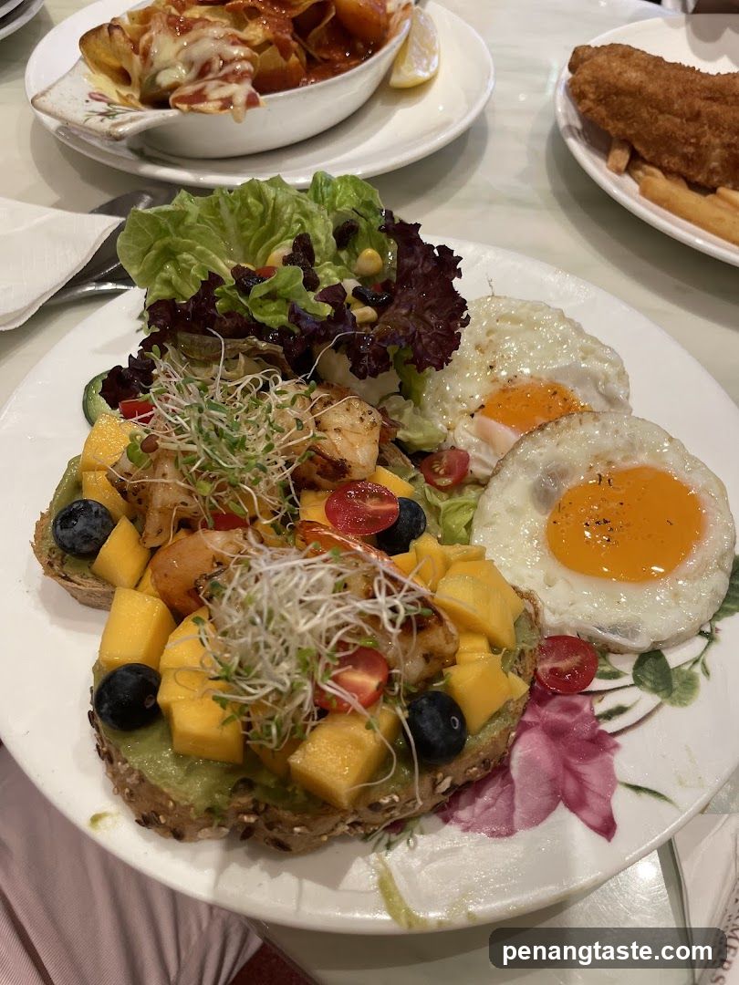 Food Plate at Restaurant