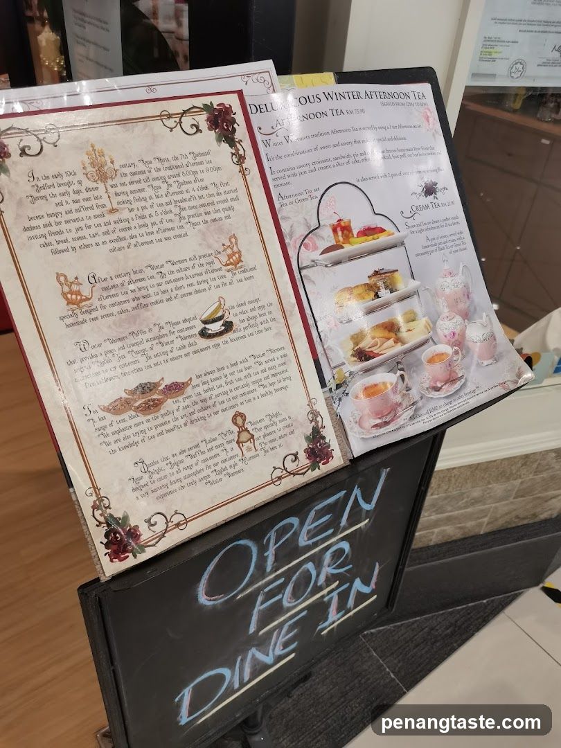 Tea Shop Interior Display