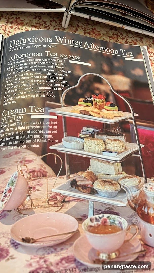 Deluxocus Winter Afternoon Tea Menu