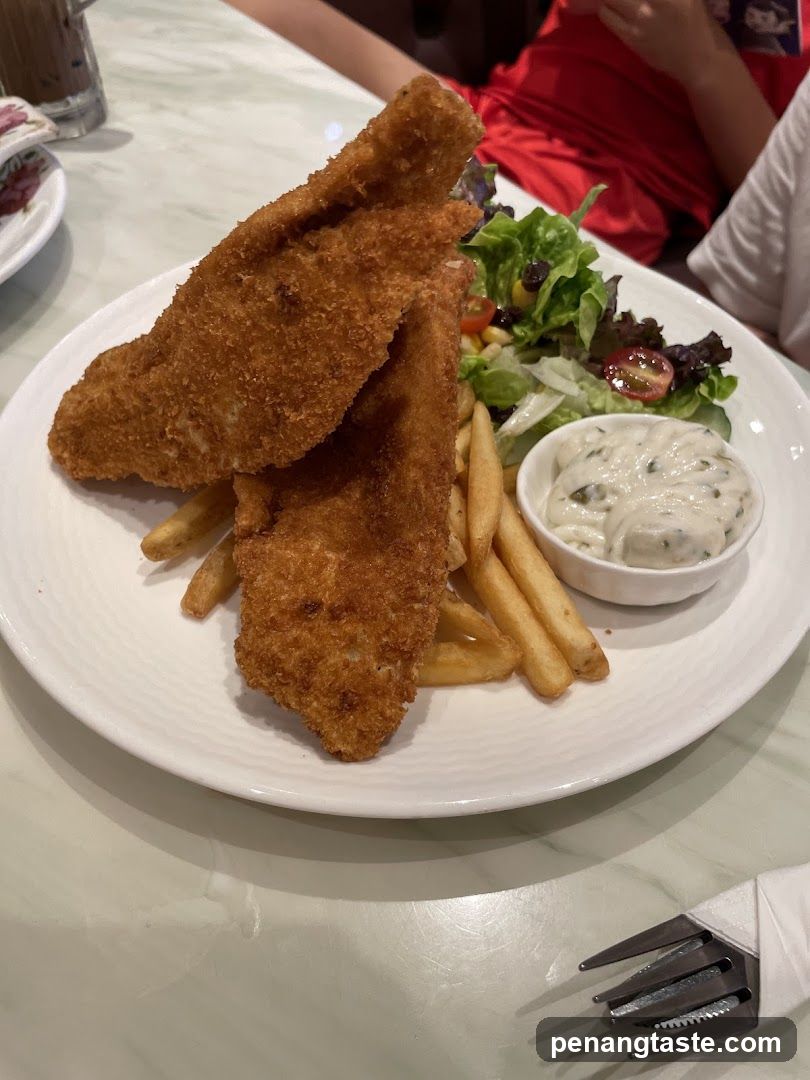 Fish and Chips Plate