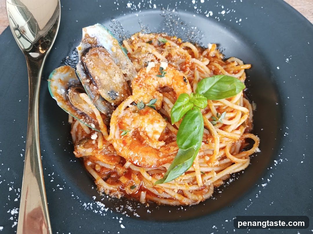 Seafood Pasta Dish