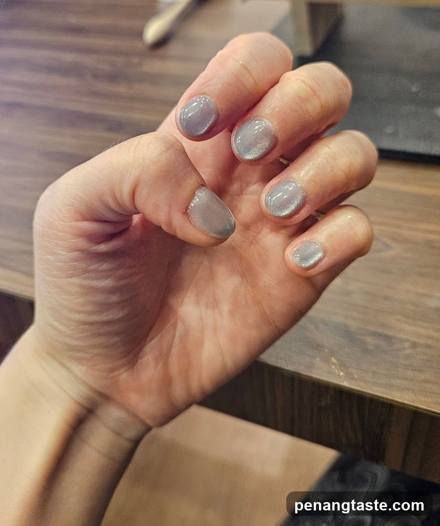 Hand with Nail Art