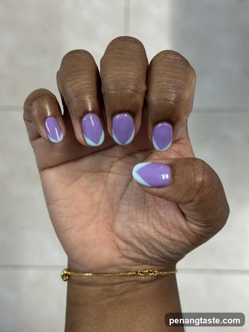 Hand with Nail Art