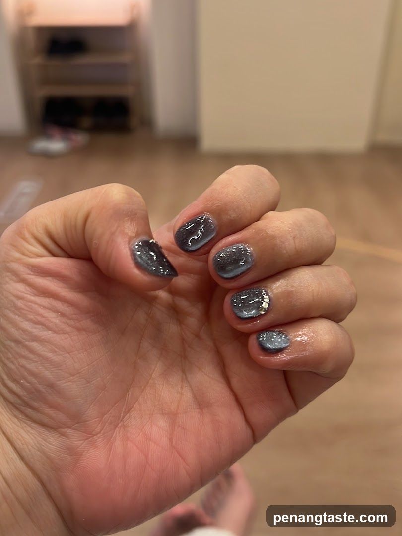 Hand with Nail Art