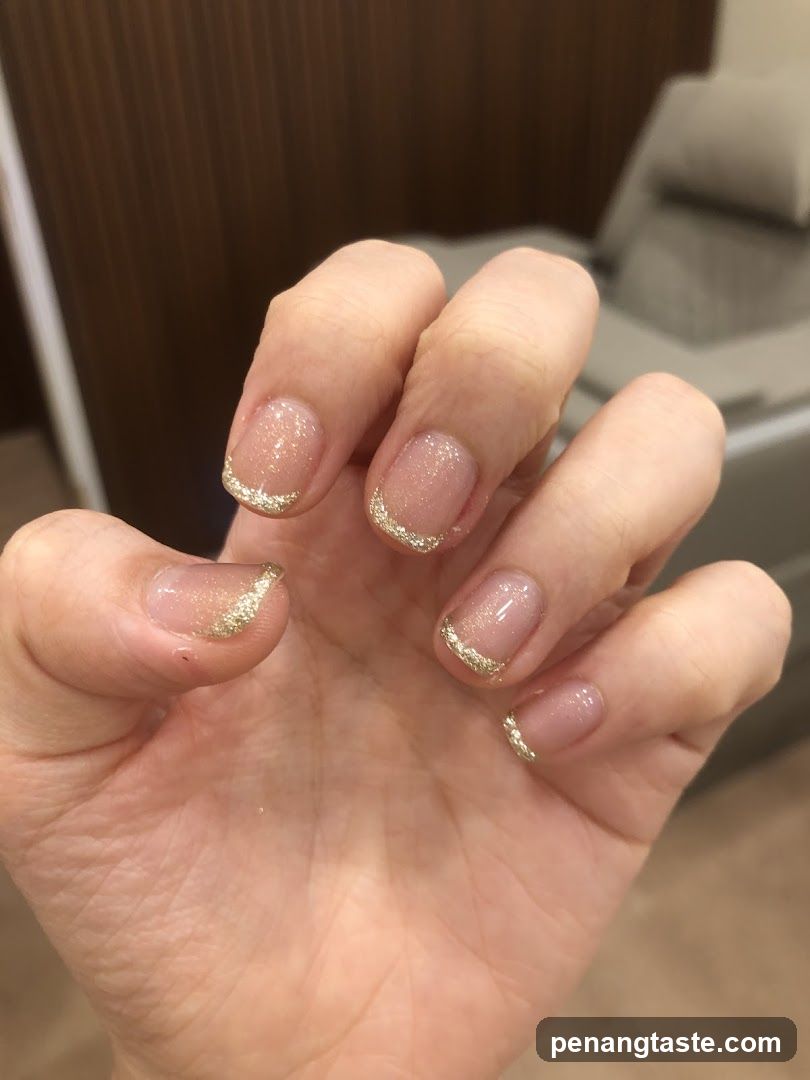 Hand with Nail Art