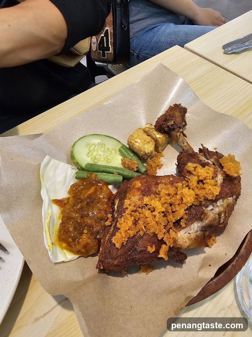 Food served on paper wrapper