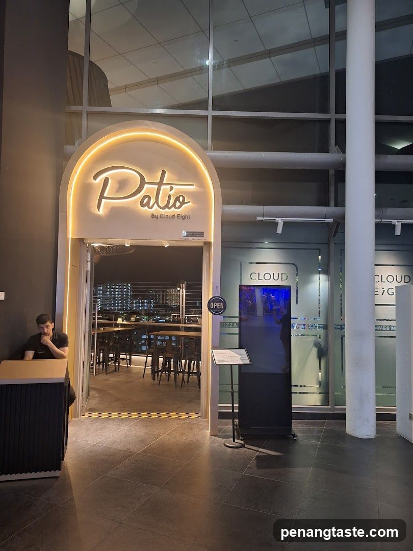 Patio by Cloud Eight entrance