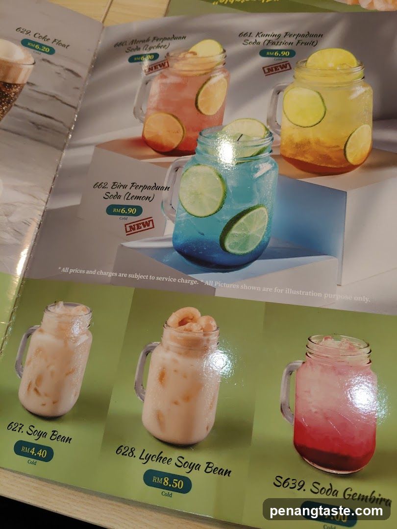 Drink Menu Page