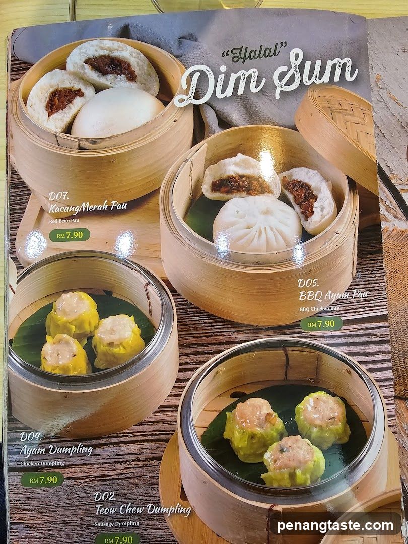 Halal Dim Sum Menu