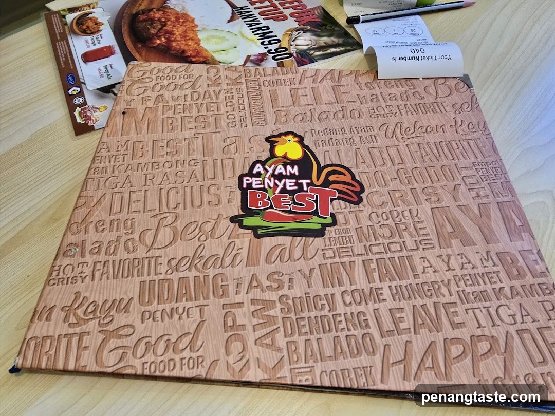 Restaurant Menu and Printed Materials