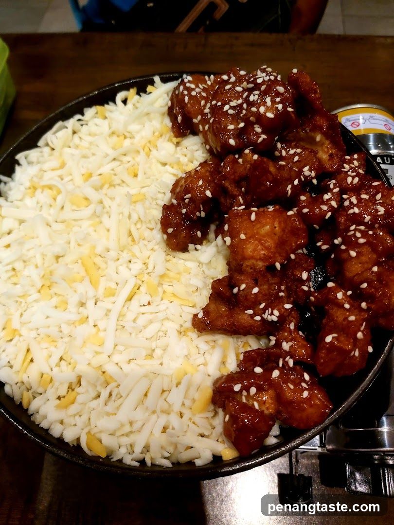 Food dish on table