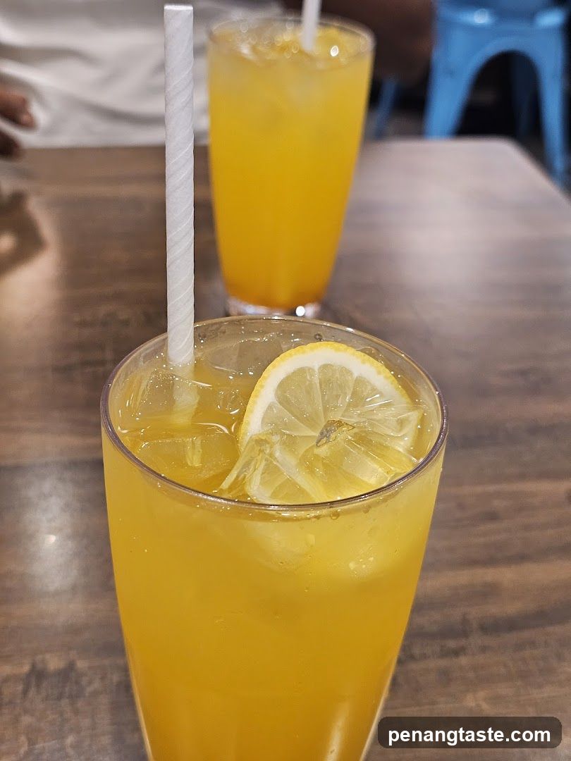 Lemonade Drinks on Wooden Table