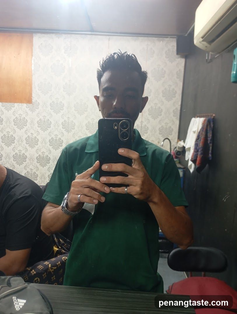 Mirror selfie in interior space