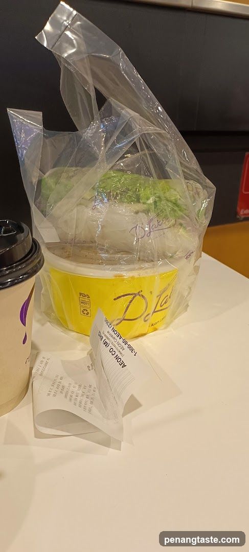 Food and drink order at D'Lao restaurant