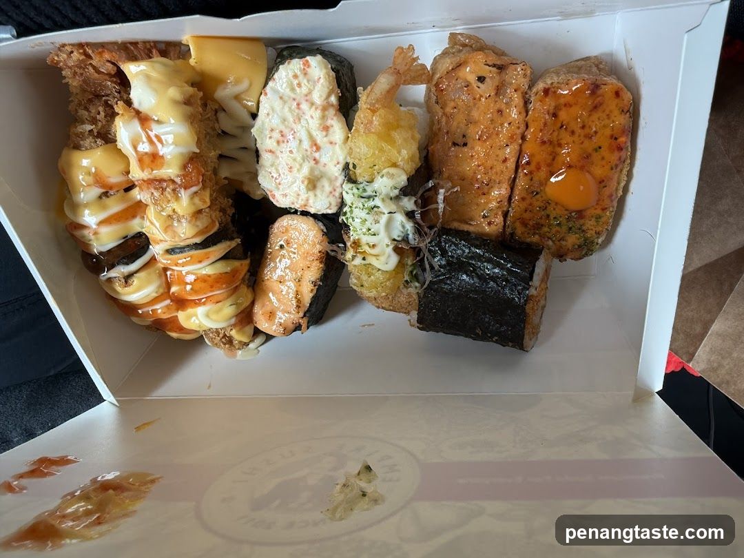 Sushi Box Contents