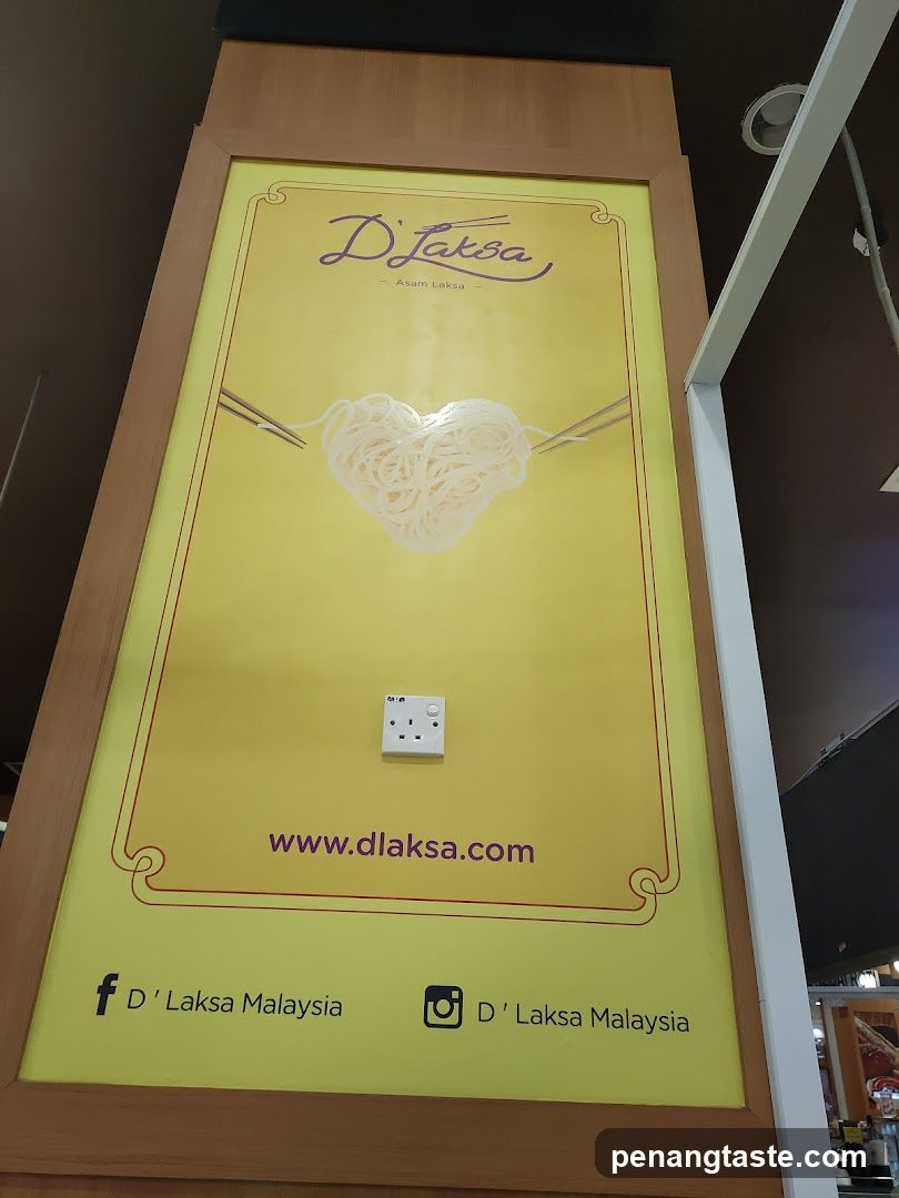 D'Laksa Advertisement Board