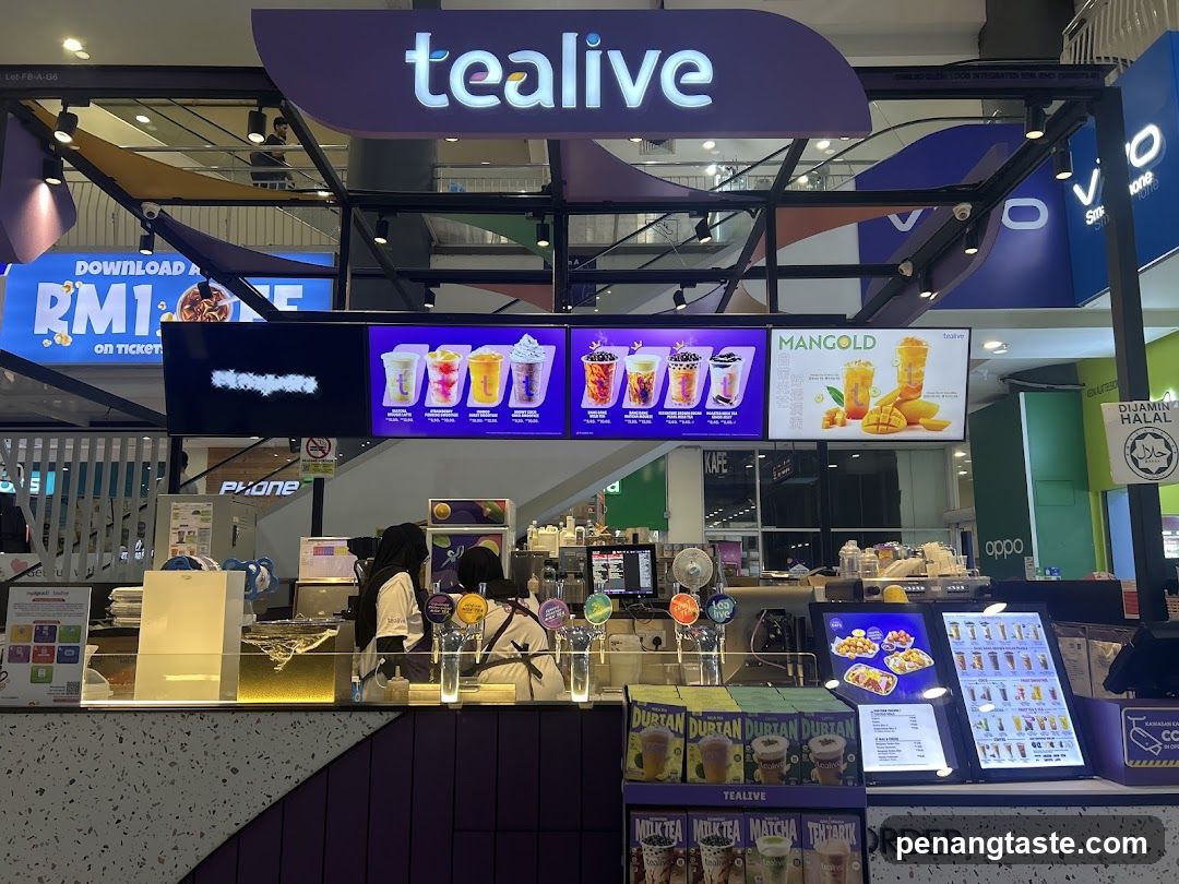 Tealive Storefront Interior
