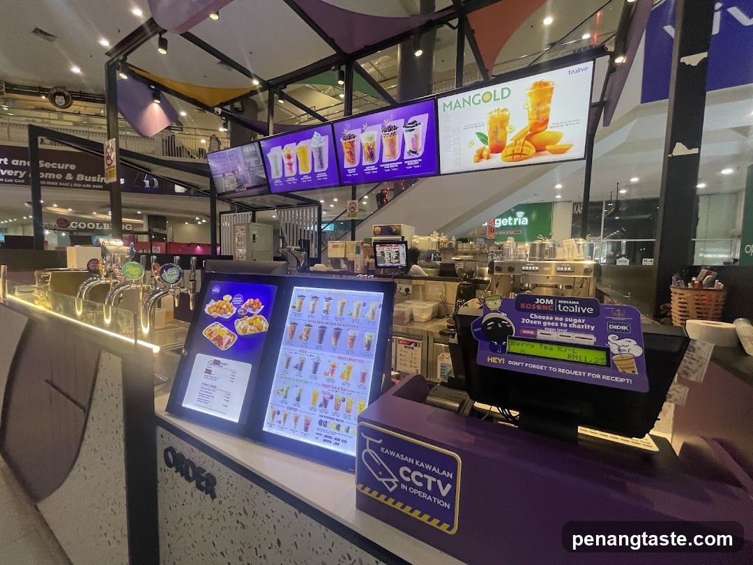 Tealive Shop Interior