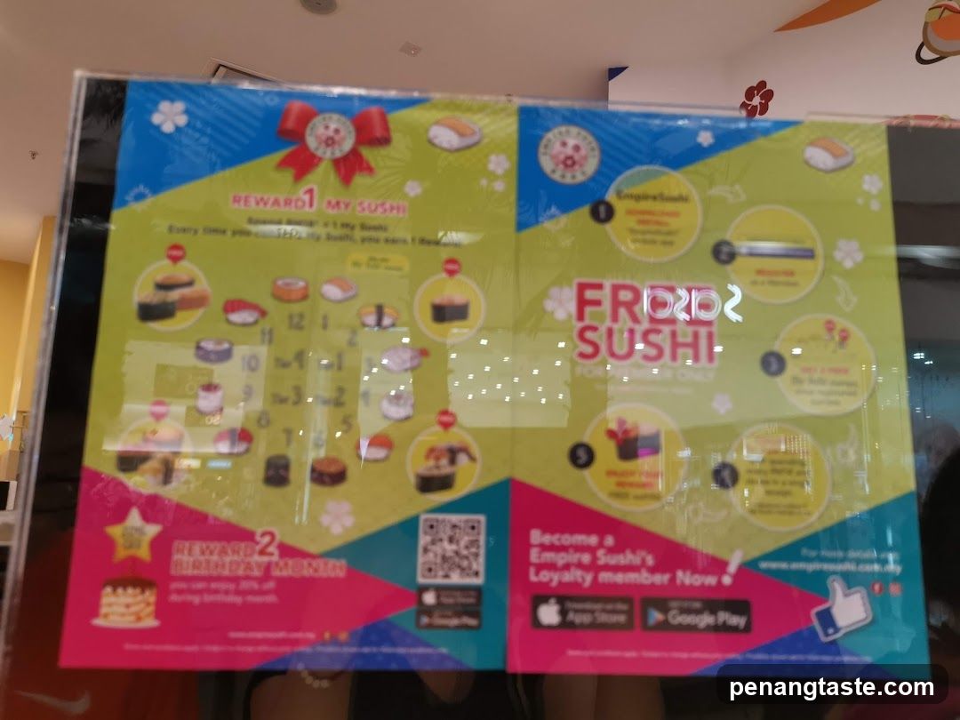 Promotional Poster for Empire Sushi