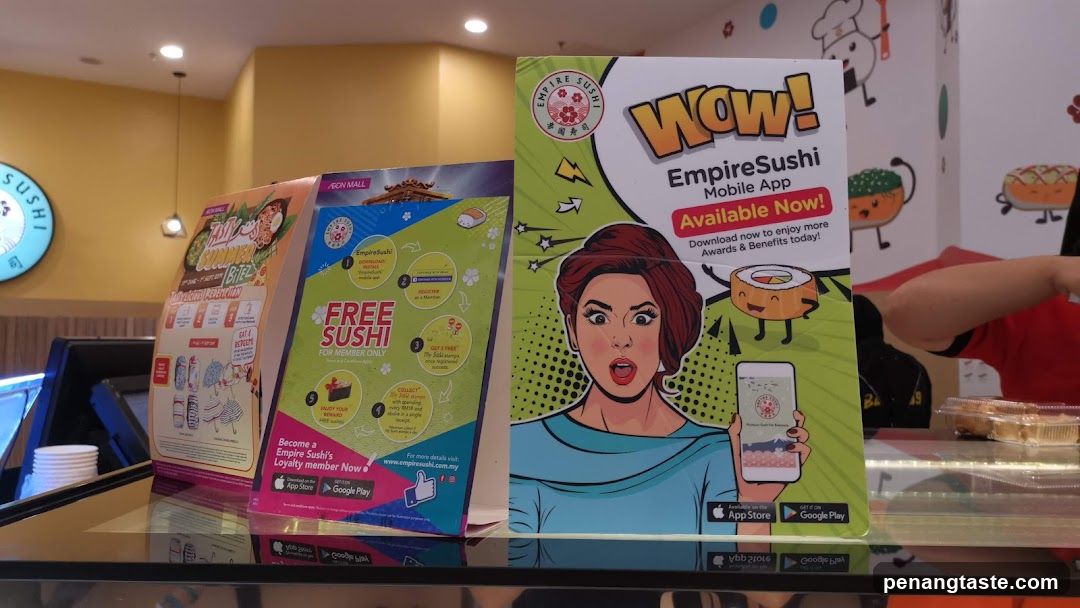 Empire Sushi Promotional Displays