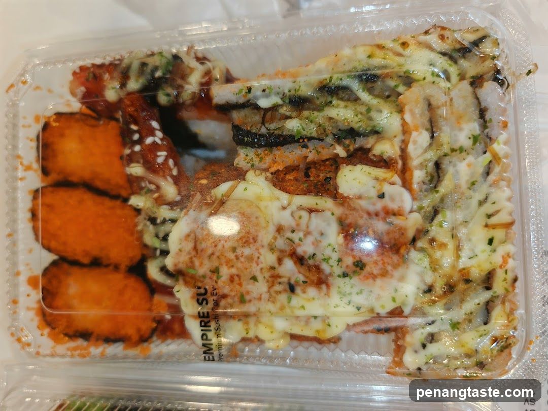 Food in plastic container