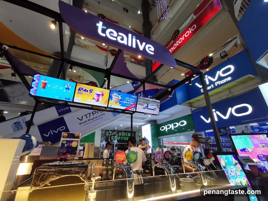 Tealive Counter Interior
