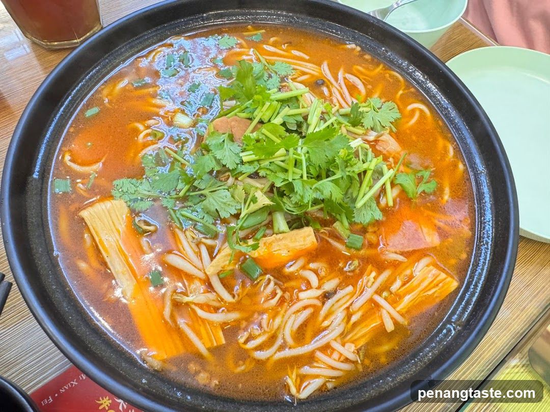 Hot Pot Noodle Soup