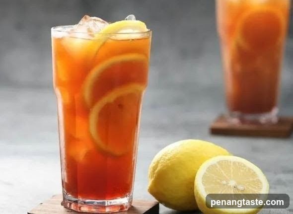 Lemon Iced Tea Beverage