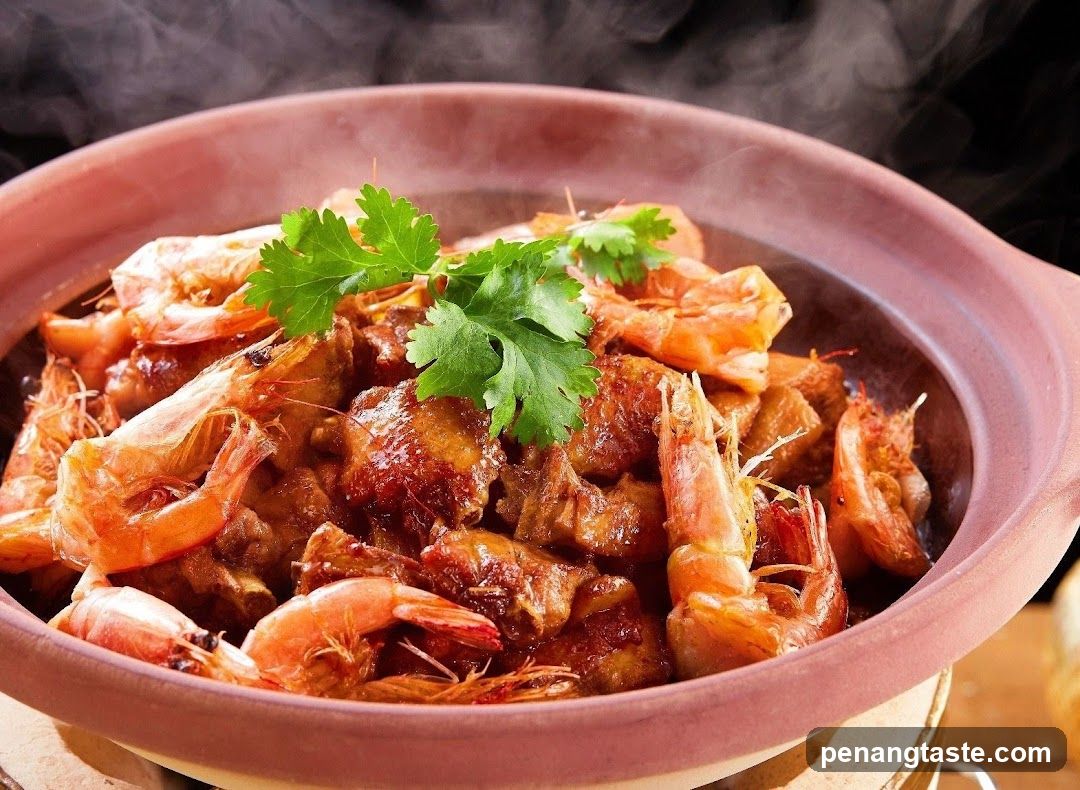 Hearty Seafood Stew in Clay Pot